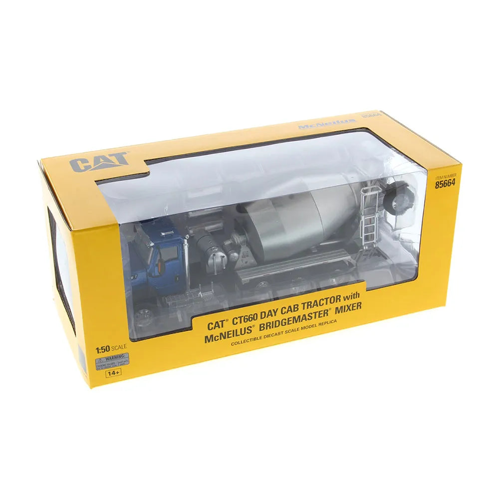 Miniatura Colecionável - Betoneira CAT CT660 - Escala 1:50