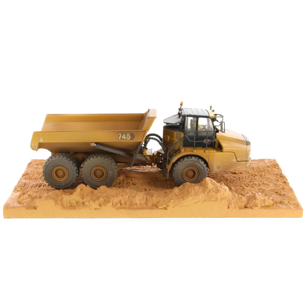 Miniatura Colecionável - Caminhão de Mineração CAT 745 - Edição Especial - Escala 1:50