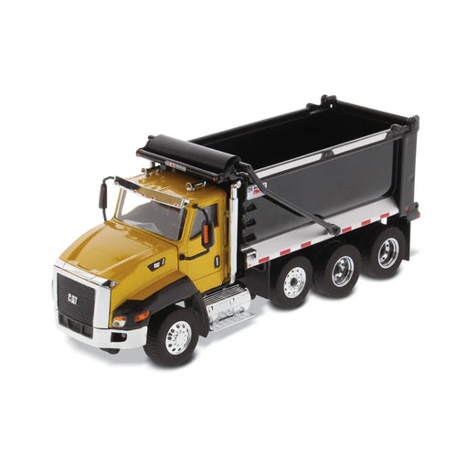 Miniatura Colecionável - Caminhão Basculante CAT CT660 - Escala 1:50