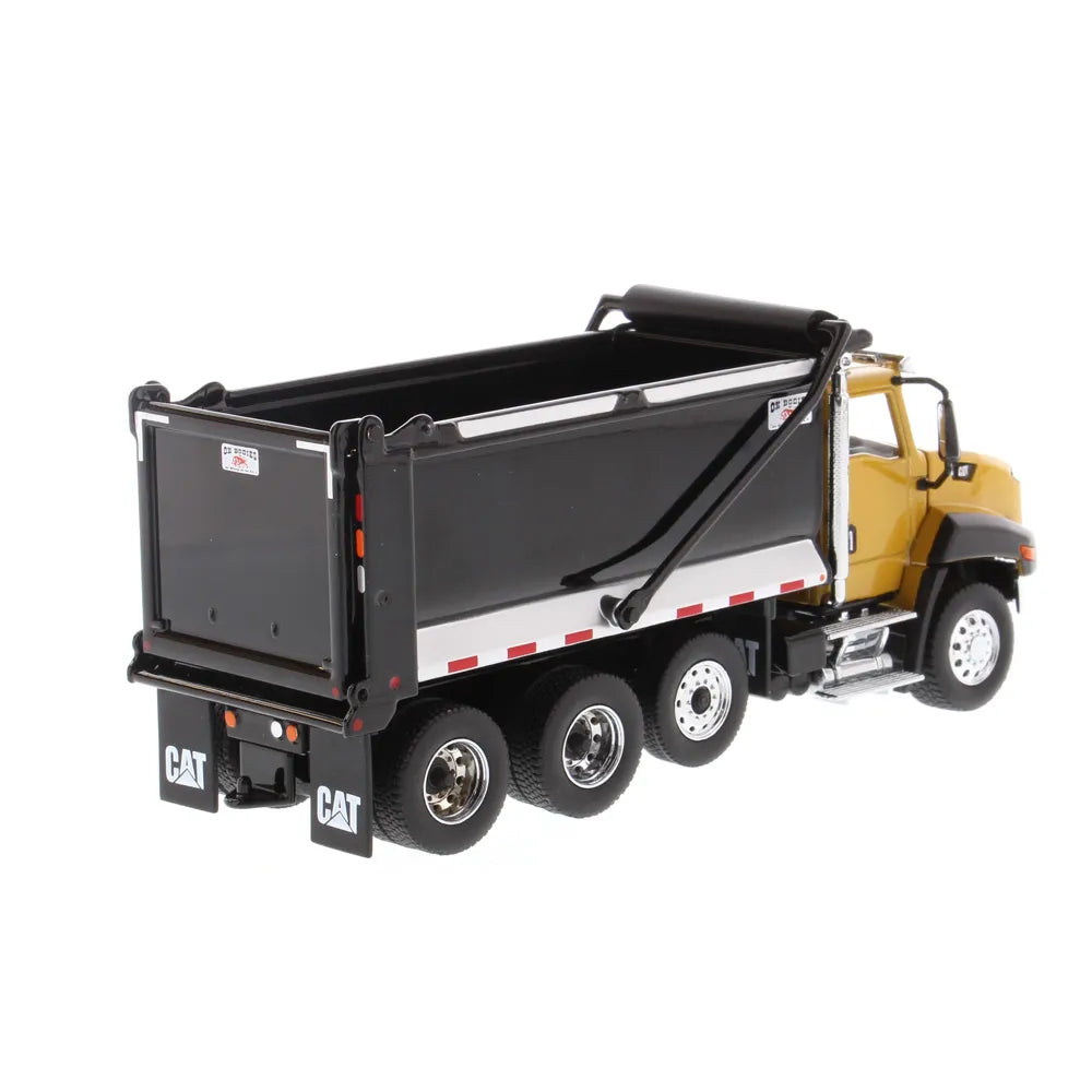 Miniatura Colecionável - Caminhão Basculante CAT CT660 - Escala 1:50