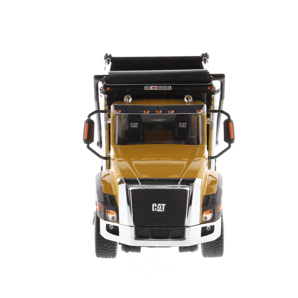 Miniatura Colecionável - Caminhão Basculante CAT CT660 - Escala 1:50