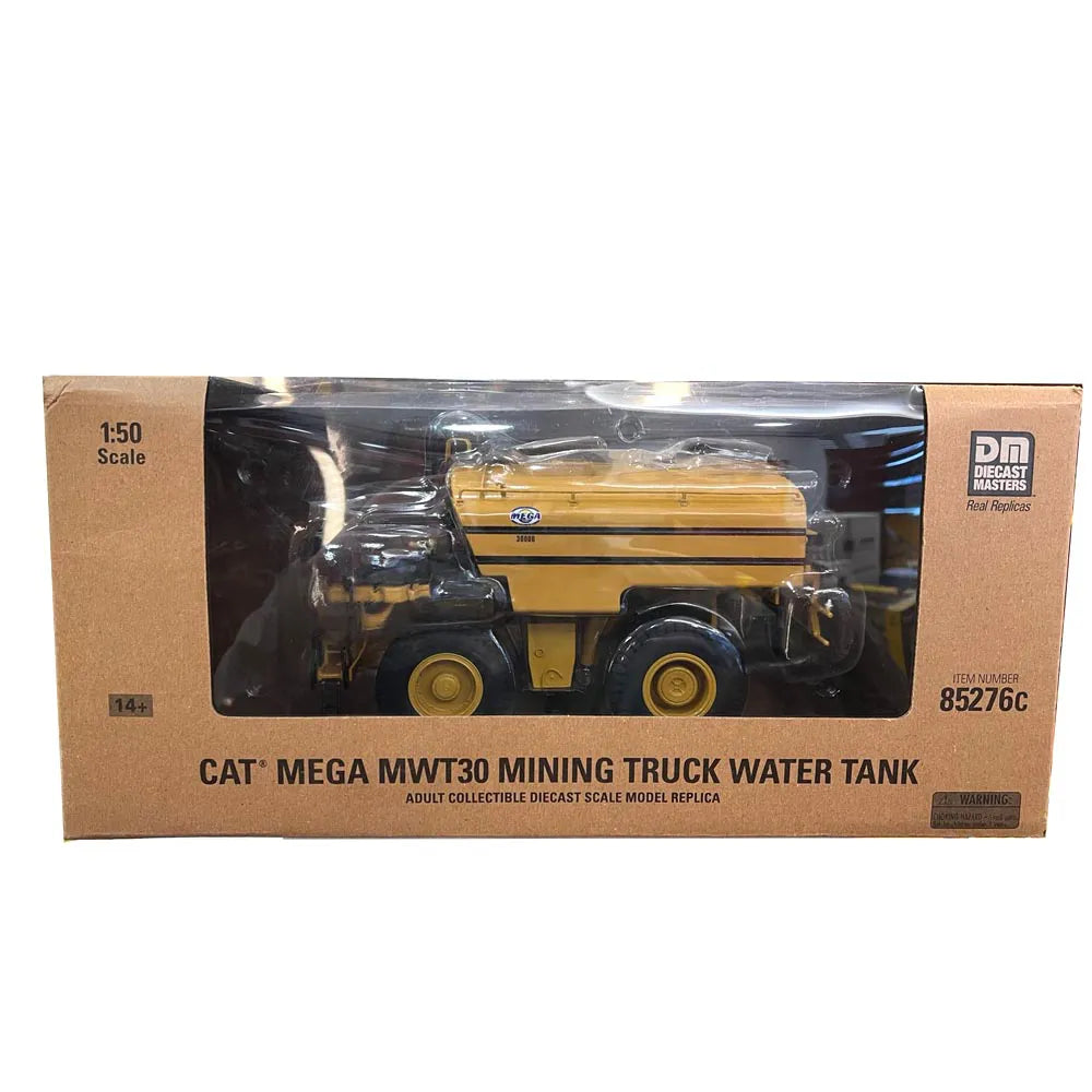 Miniatura Colecionável - Caminhão Tanque de Mineração CAT MWT30 - Escala 1:50