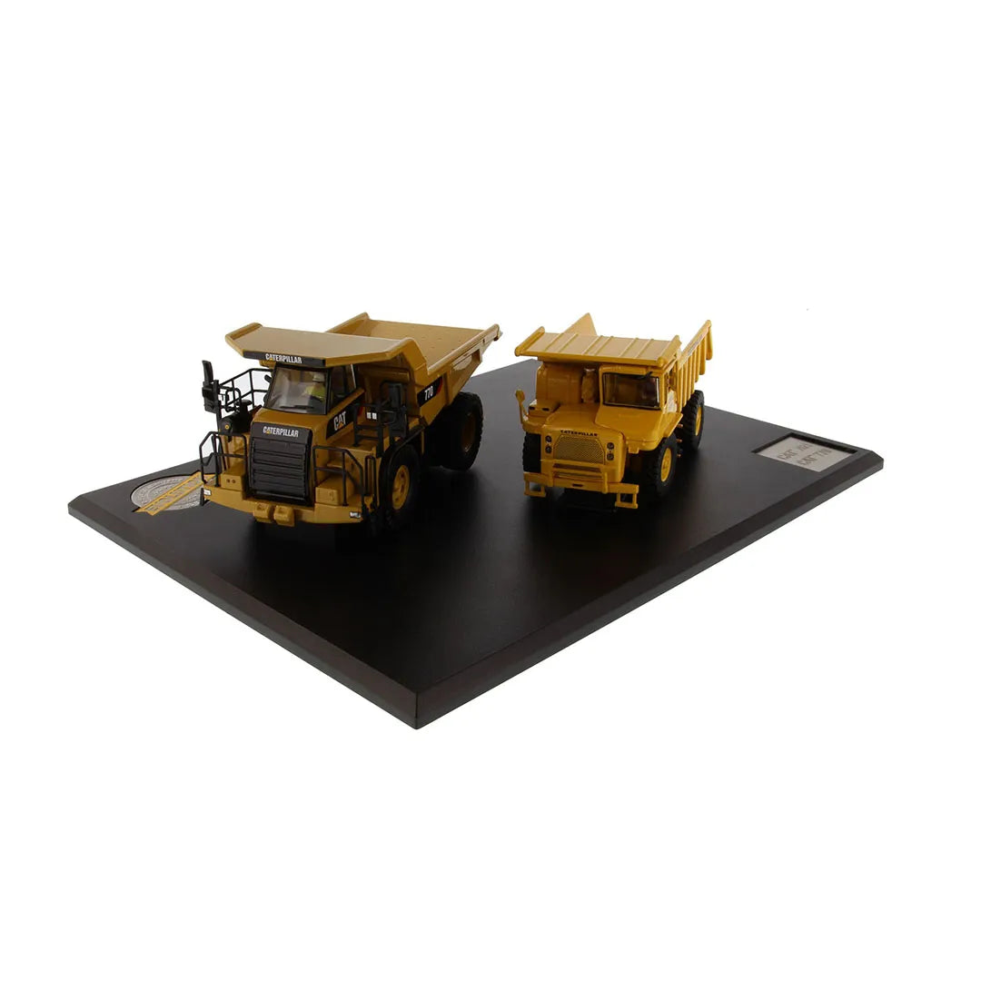 Miniatura Colecionável - Caminhões Fora de Estrada CAT 769 e 770 - Escala 1:50