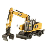 Miniatura Colecionável - Escavadeira de Rodas CAT M318F - Escala 1:50