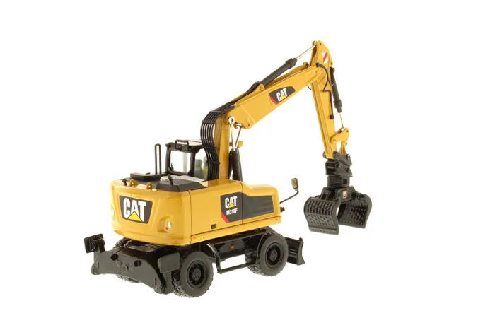 Miniatura Colecionável - Escavadeira de Rodas CAT M318F - Escala 1:50