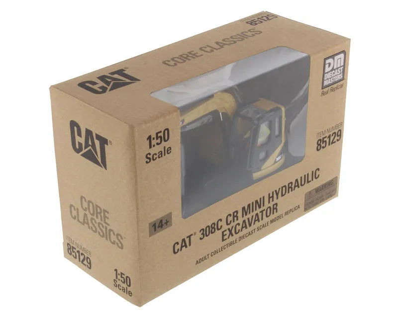Miniatura Colecionável - Escavadeira Hidráulica CAT 308C - Escala 1:50