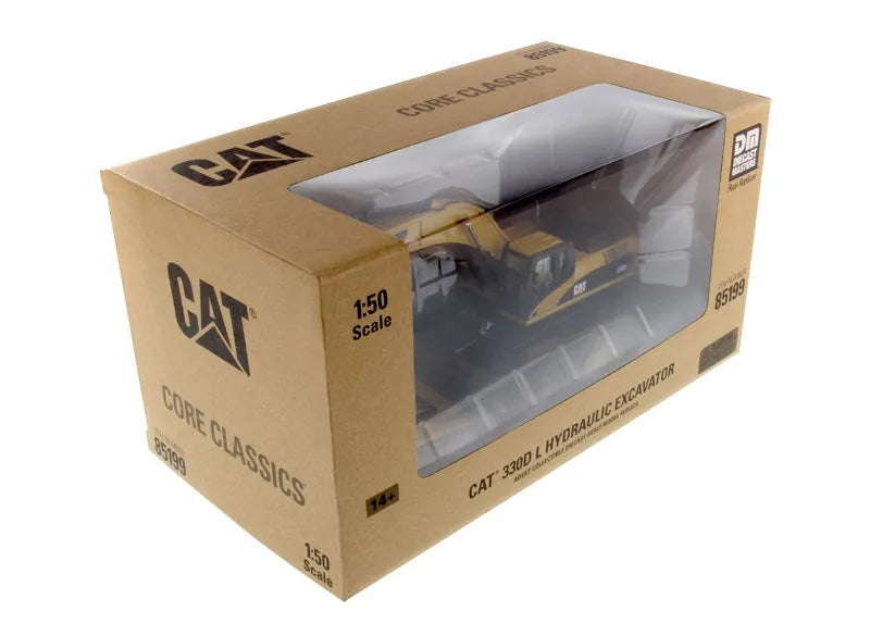 Miniatura Colecionável - Escavadeira Hidráulica CAT 330D - Escala 1:50