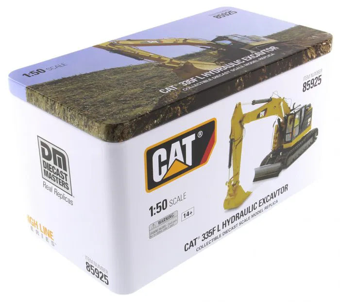 Miniatura Colecionável - Escavadeira Hidráulica CAT 335F - Escala 1:50