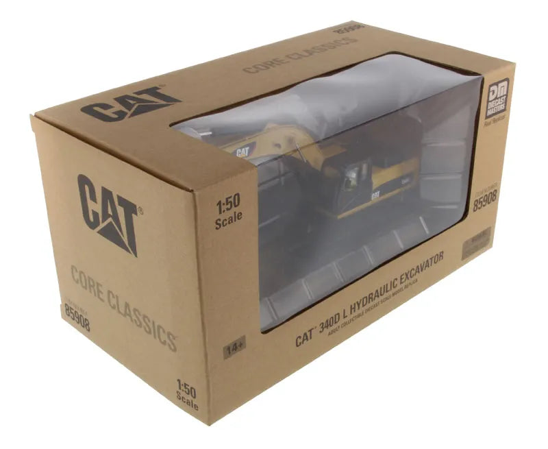 Miniatura Colecionável - Escavadeira Hidráulica CAT 349F - Escala 1:50