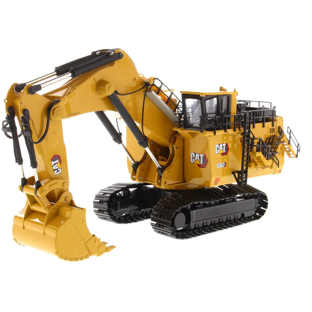 Miniatura Colecionável - Escavadeira Hidráulica de Mineração CAT 6060 - Escala 1:87