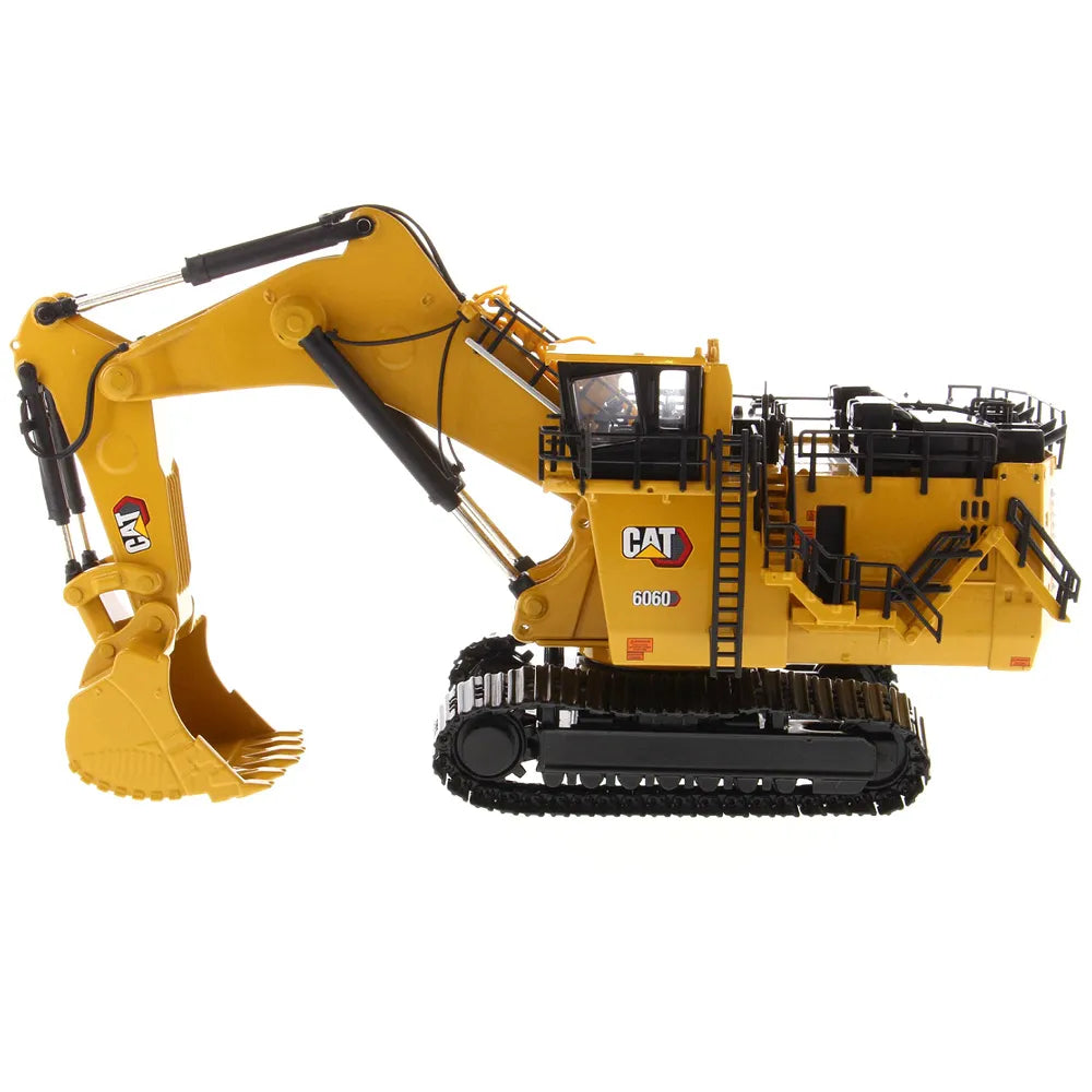 Miniatura Colecionável - Escavadeira Hidráulica de Mineração CAT 6060 - Escala 1:87