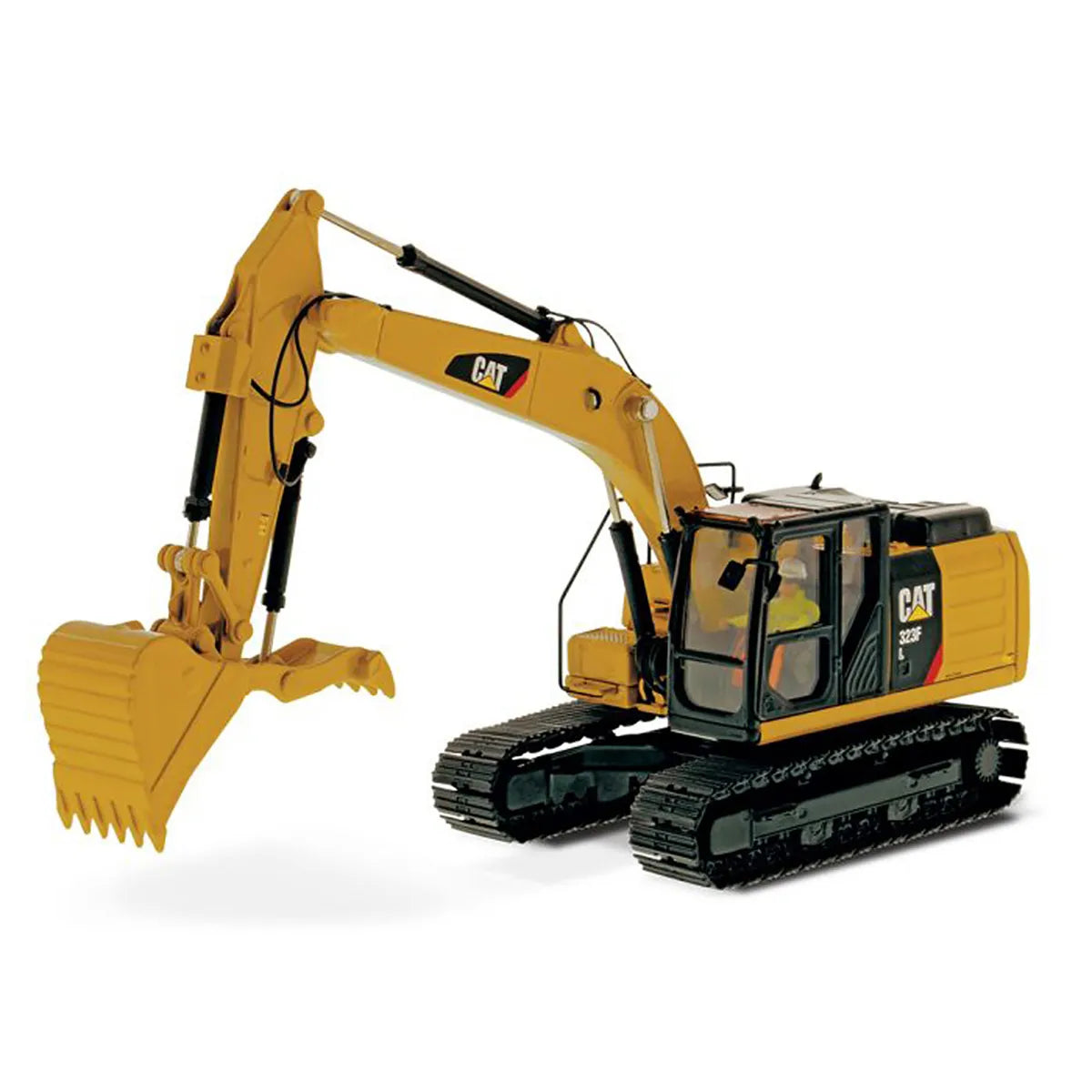 Miniatura Colecionavel - Escavadeira Hidráulica CAT 323F - Escala 1:50