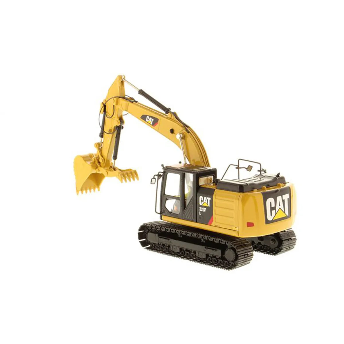 Miniatura Colecionavel - Escavadeira Hidráulica CAT 323F - Escala 1:50