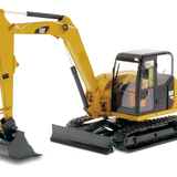 Miniatura Colecionável - Mini Escavadeira Hidráulica CAT 308E2 - Escala 1:32