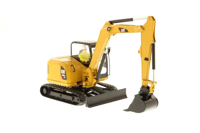 Miniatura Colecionável - Mini Escavadeira Hidráulica CAT 308E2 - Escala 1:32
