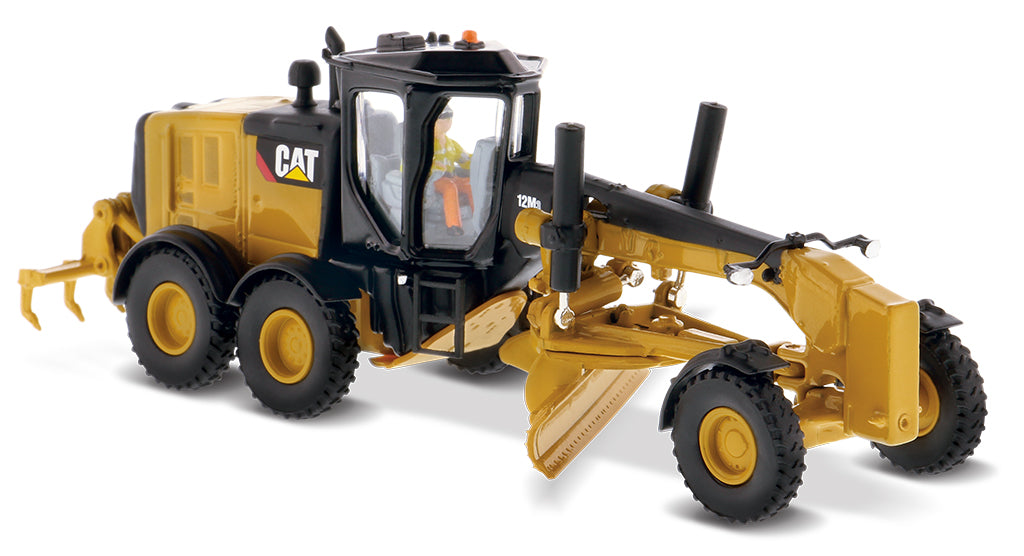 Miniatura Colecionável - Motoniveladora CAT 12M3 - Escala 1:87
