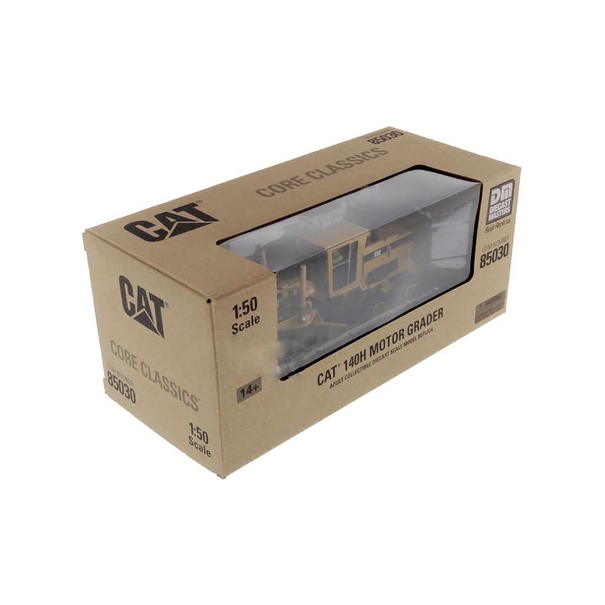 Miniatura Colecionavel - Motoniveladora CAT 140H - Escala 1:50