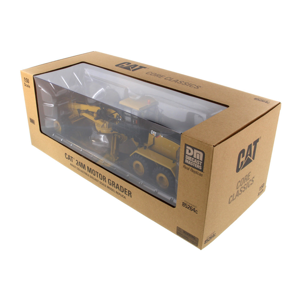 Miniatura Colecionável - Motoniveladora CAT 24M- Escala 1:50