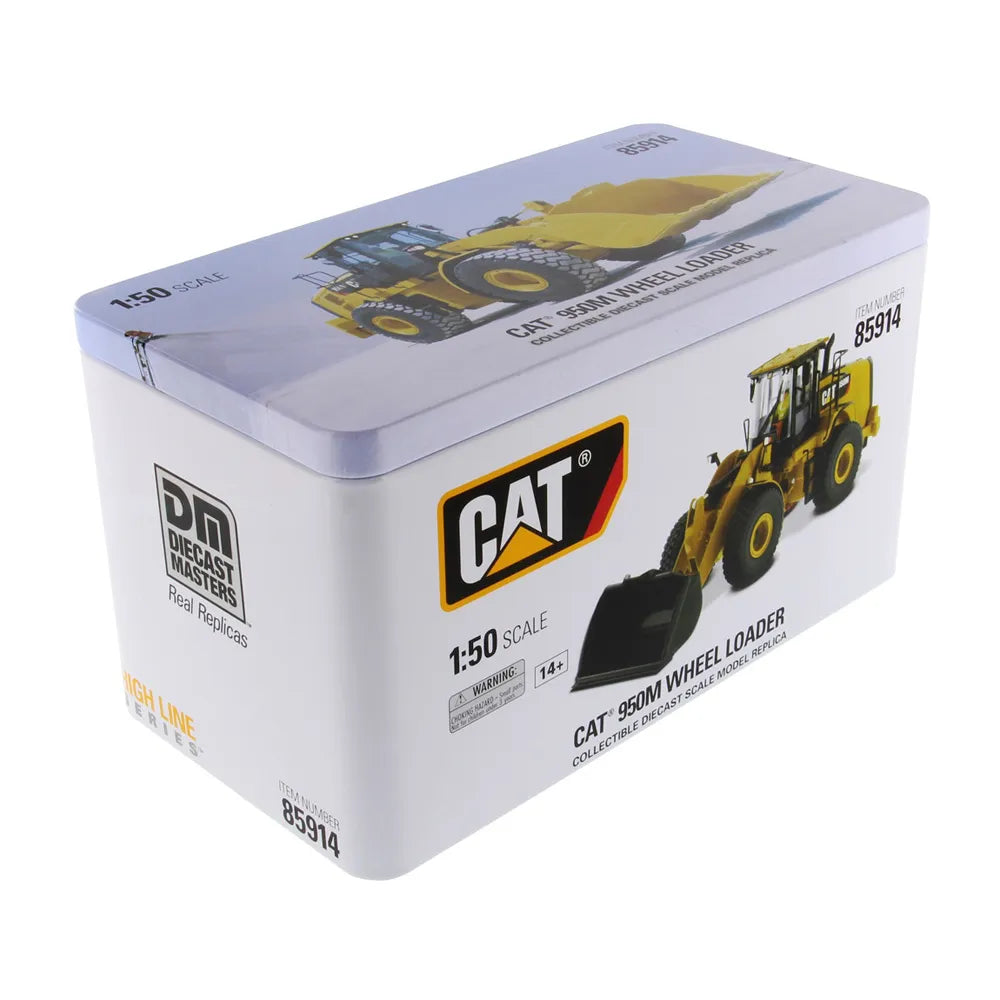 Miniatura Colecionável - Pá Carregadeira CAT 950M - Escala 1:50
