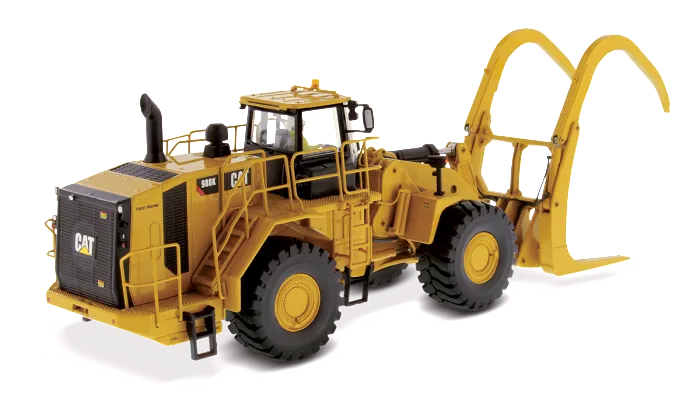 Miniatura Colecionável - Pá Carregadeira com Garra CAT 988K - Escala 1:50