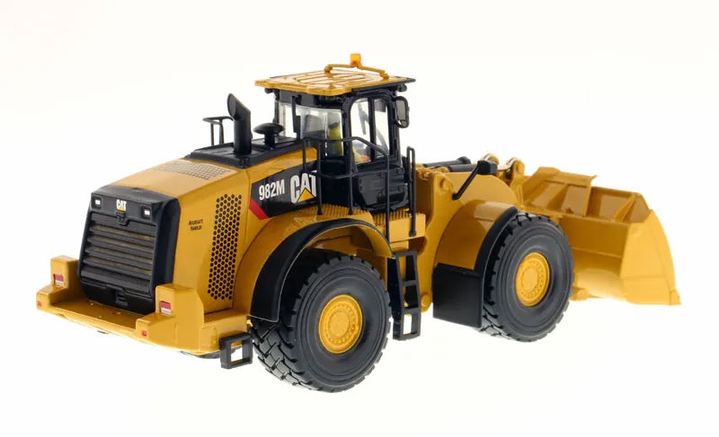 Miniatura Colecionável - Pá Carregadeira Média CAT 982M - Escala 1:50