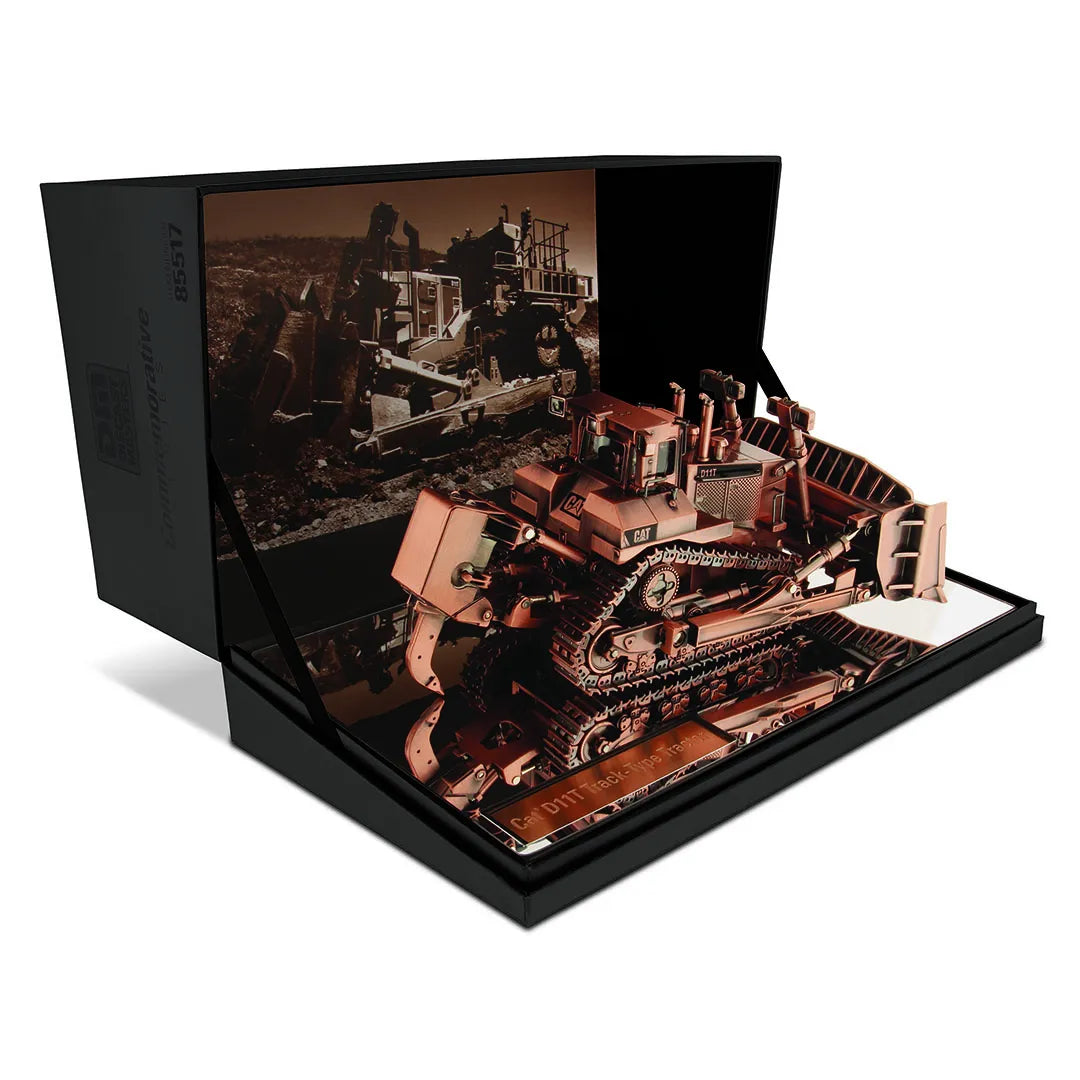 Miniatura Colecionável - Trator de Esteira CAT D11T - Edição Especial Cobre - Escala 1:50