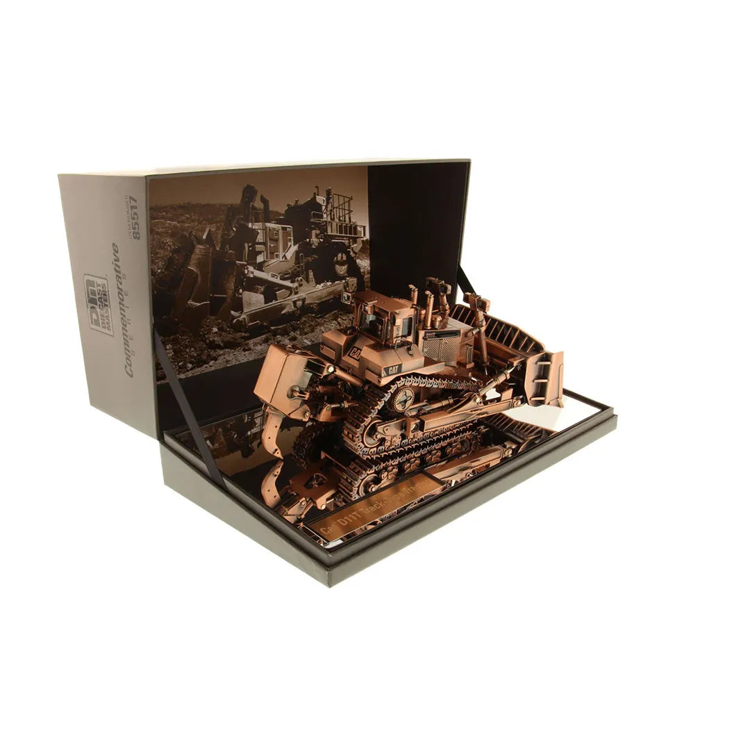Miniatura Colecionável - Trator de Esteira CAT D11T - Edição Especial Cobre - Escala 1:50