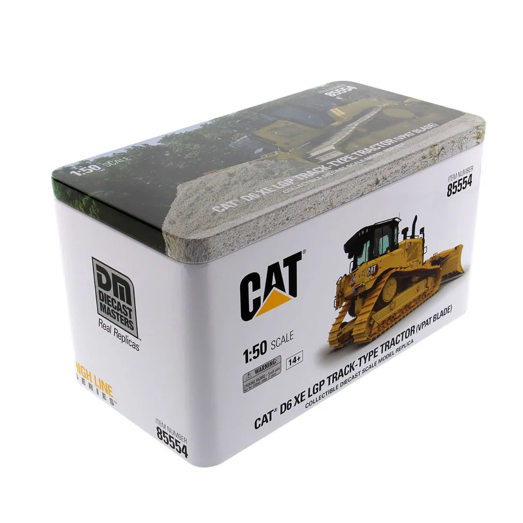Miniatura Colecionável - Trator de Esteira CAT D6 LGP - Escala 1:50