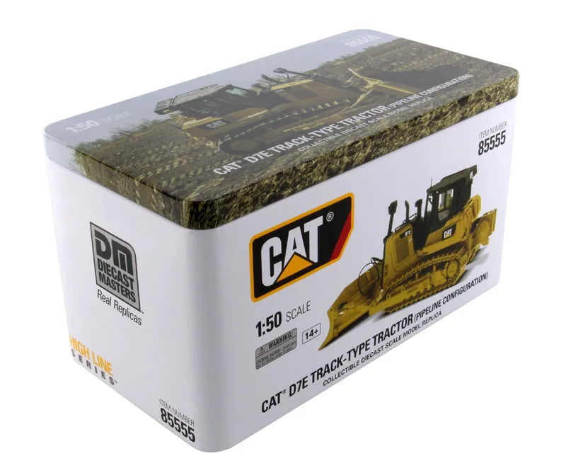 Miniatura Colecionável - Trator de Esteira CAT D7E - Escala 1:50