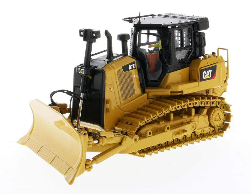 Miniatura Colecionável - Trator de Esteira CAT D7E - Escala 1:50