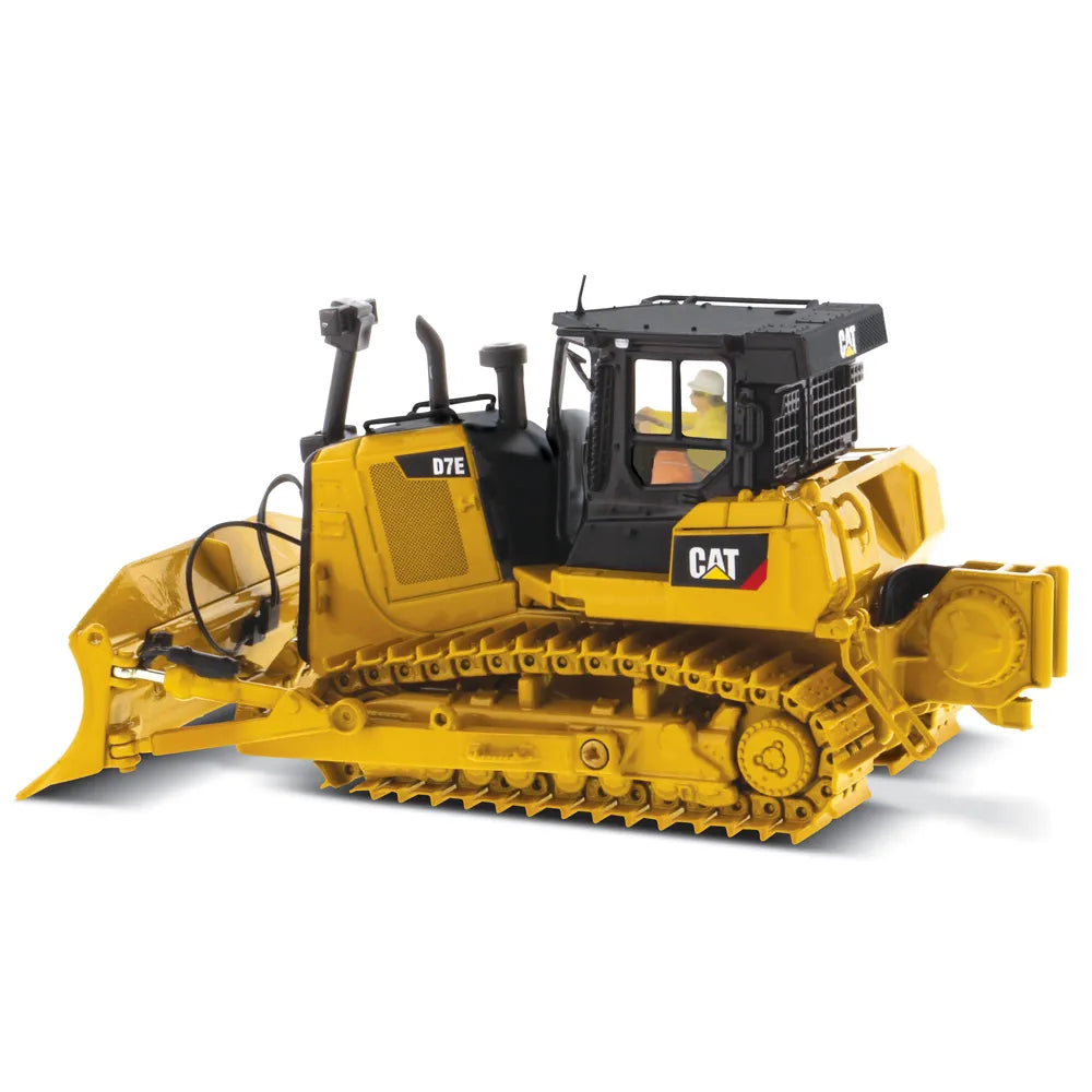 Miniatura Colecionável - Trator de Esteira CAT D7E - Escala 1:50