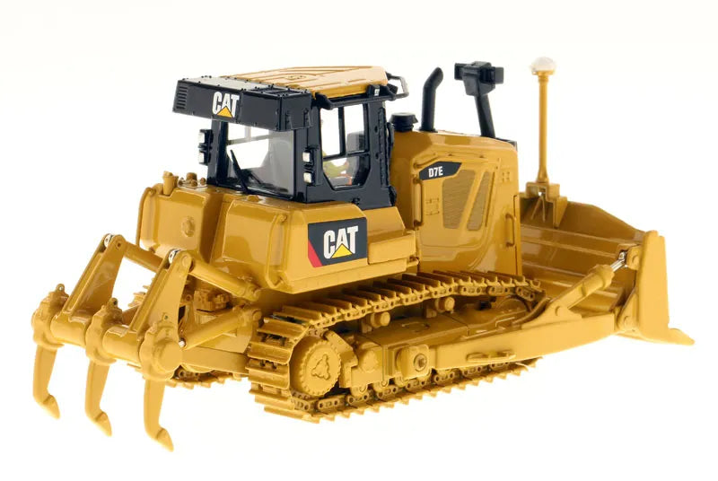 Miniatura Colecionável - Trator de Esteira CAT D7E - Escala 1:50