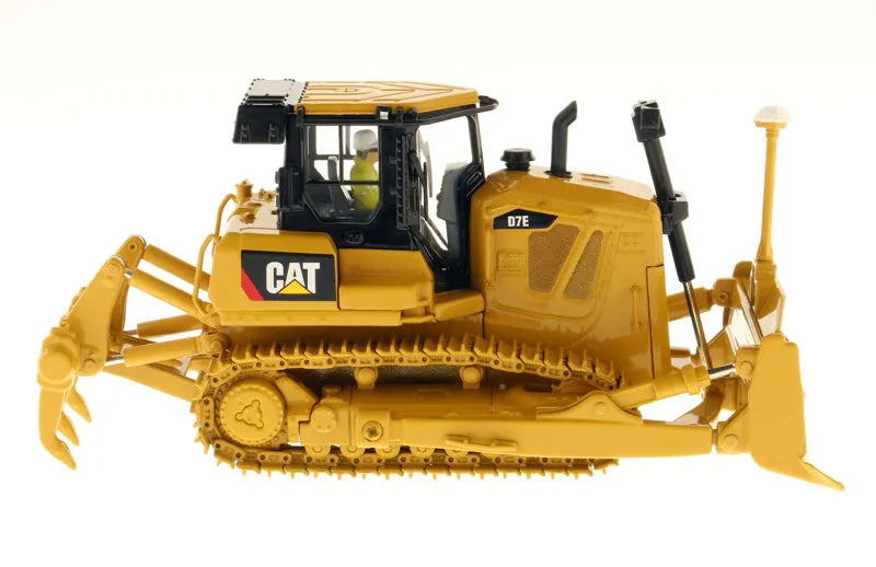 Miniatura Colecionável - Trator de Esteira CAT D7E - Escala 1:50