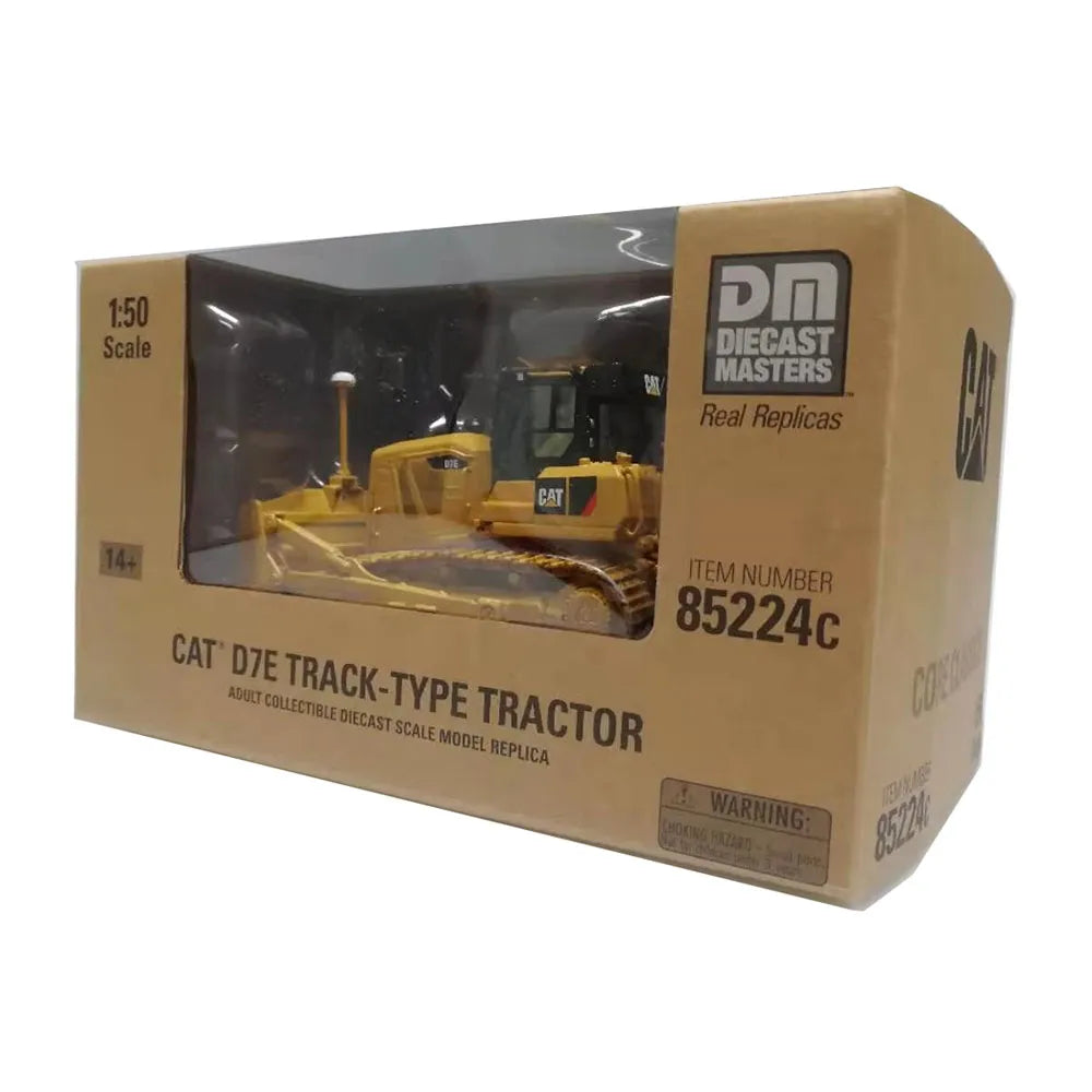 Miniatura Colecionável - Trator de Esteira CAT D7E - Escala 1:50