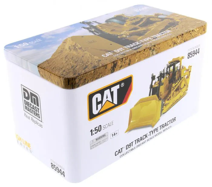 Miniatura Colecionável - Trator de Esteira CAT D9T - Escala 1:50