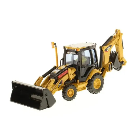 Miniatura Norscot Retroescavadeira 420E IT Caterpillar - Escala 1:50