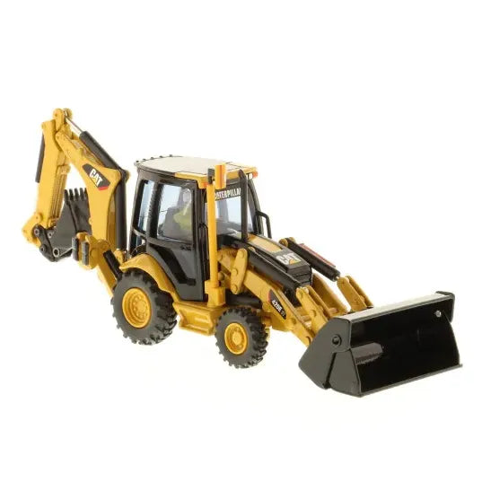 Miniatura Norscot Retroescavadeira 420E IT Caterpillar - Escala 1:50