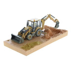 Miniatura Retroescavadeira 420F2 IT Caterpillar Série Weathered - Escala 1:50
