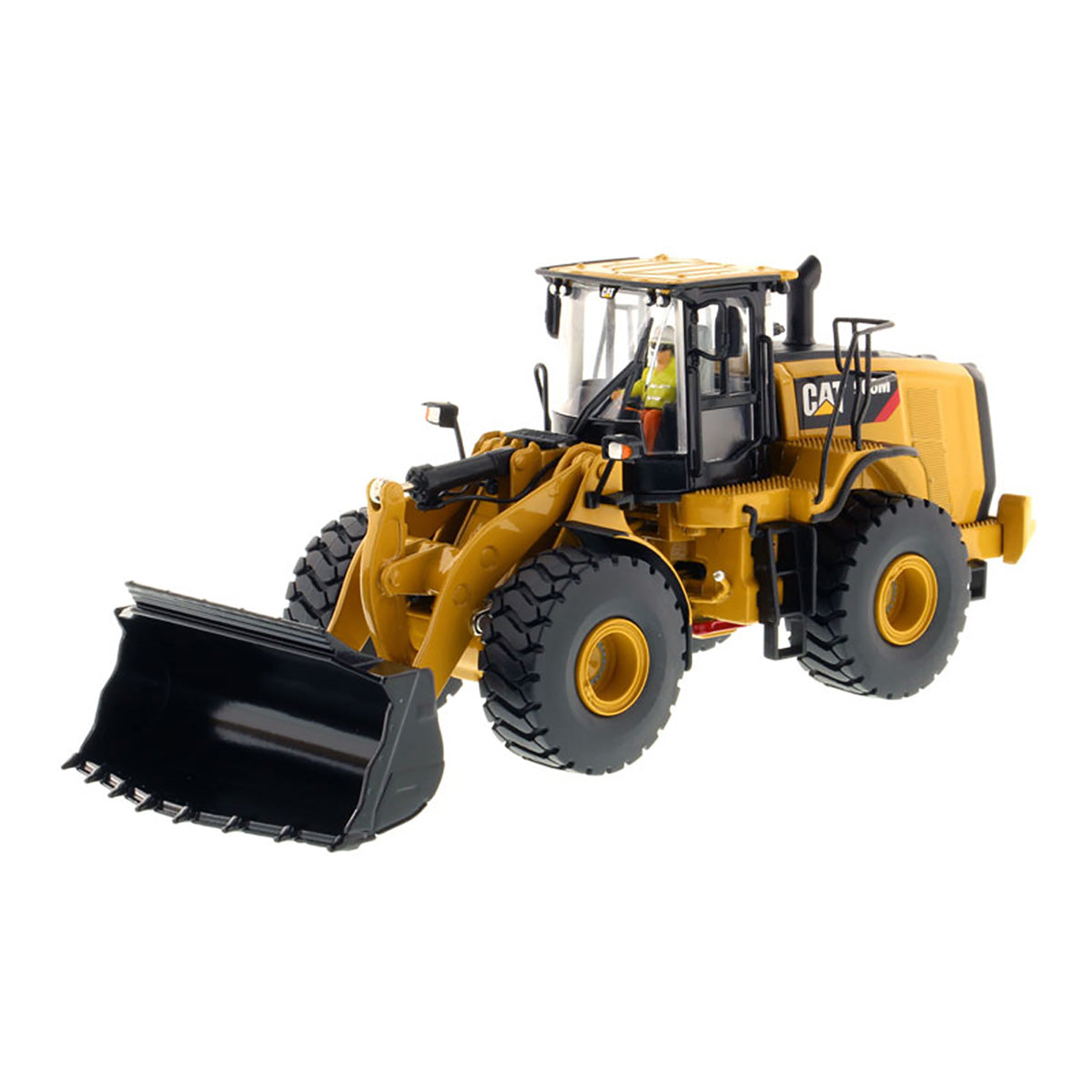 Miniatura Colecionavel - Carregadeira de rodas CAT 966M - Escala 1:50