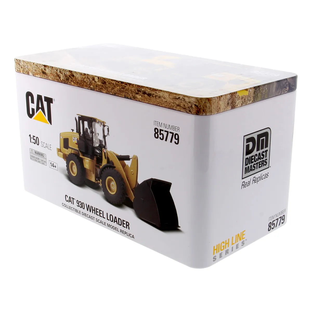 Miniatura Colecionavel - Carregadeira de rodas CAT 930 - Escala 1:50