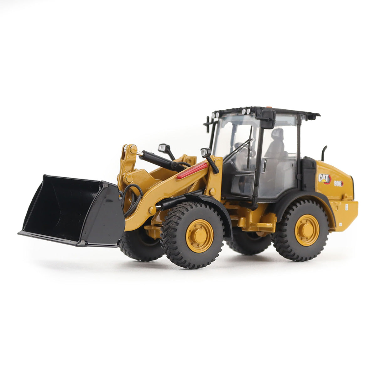 Miniatura Colecionável - Carregadeira de rodas compacta CAT 906 - Escala 1:50